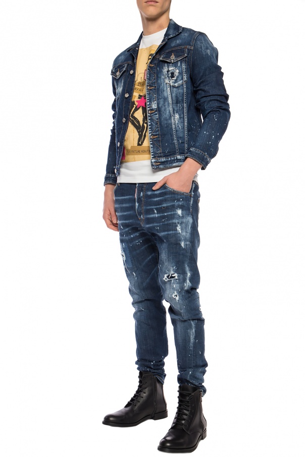 Dsquared2 'Classic Jean Jacket' denim jacket | Men's Clothing | Vitkac